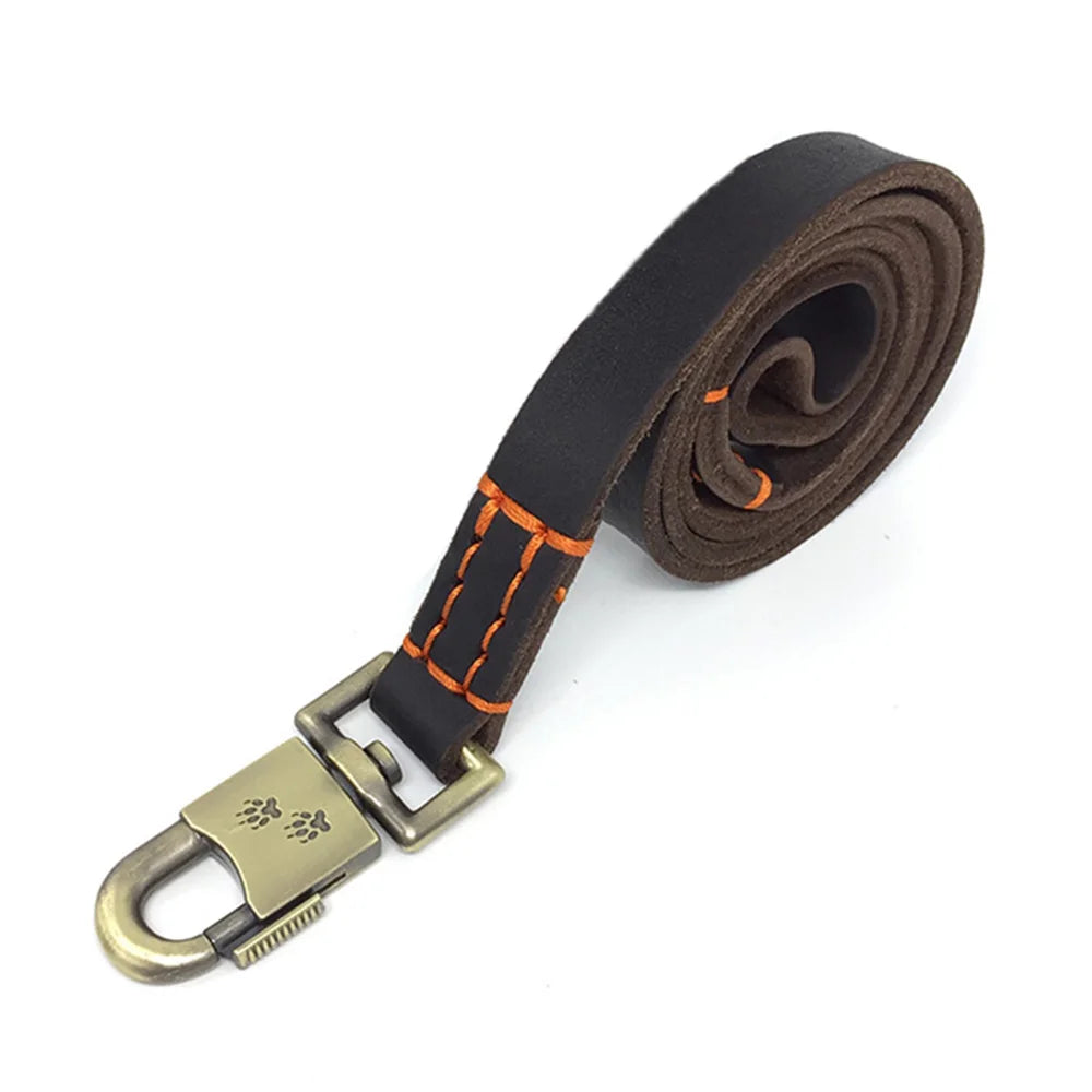 LeatherLead™ – Premium Hundeleine aus Echtleder